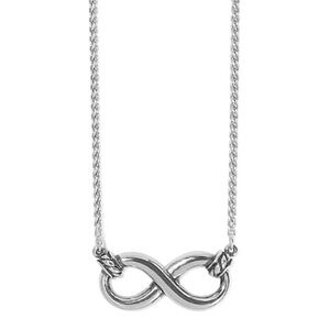 Brighton Elegant Silver Rope Chain Necklace